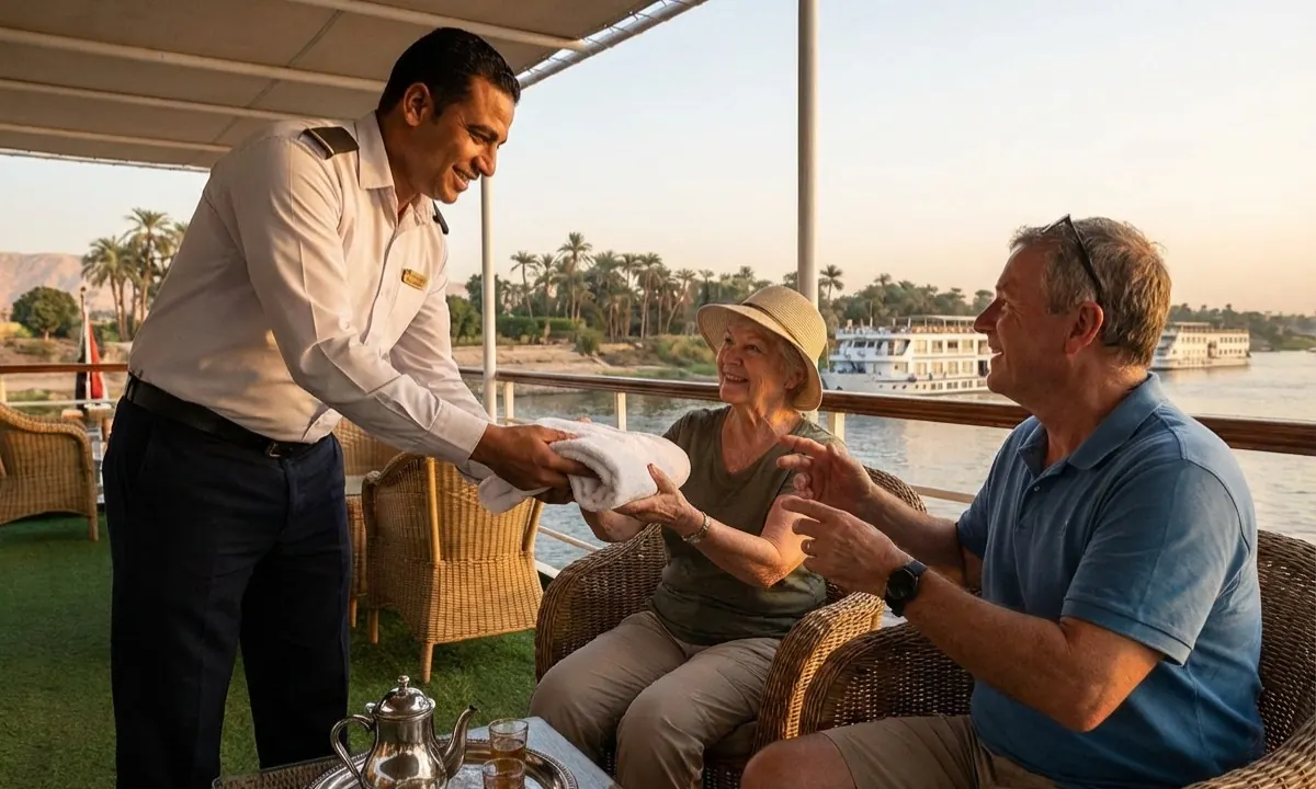 Is fooi geven verplicht op een Nijlcruise?