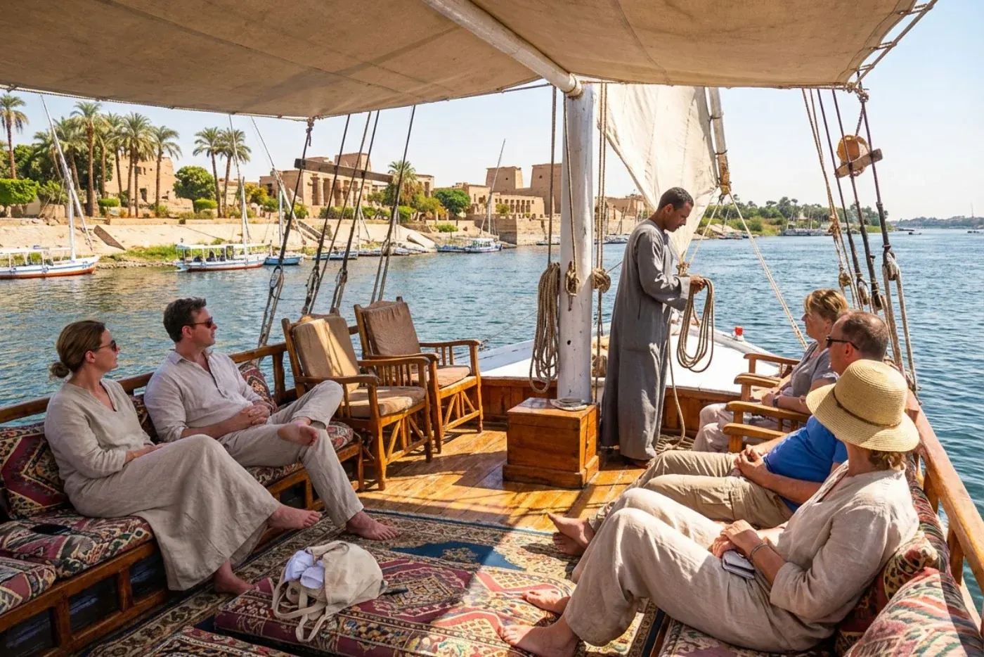 Hoe ziet een dag op een Nijlcruise eruit?