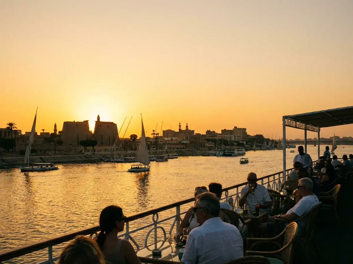 Welke route vaart een klassieke nijlcruise?