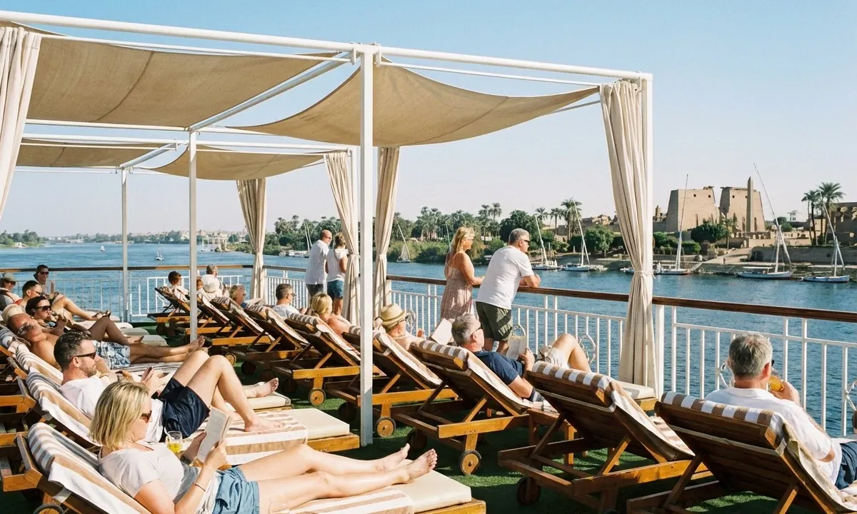 Hoeveel vaar je echt per dag tijdens een Nijlcruise?