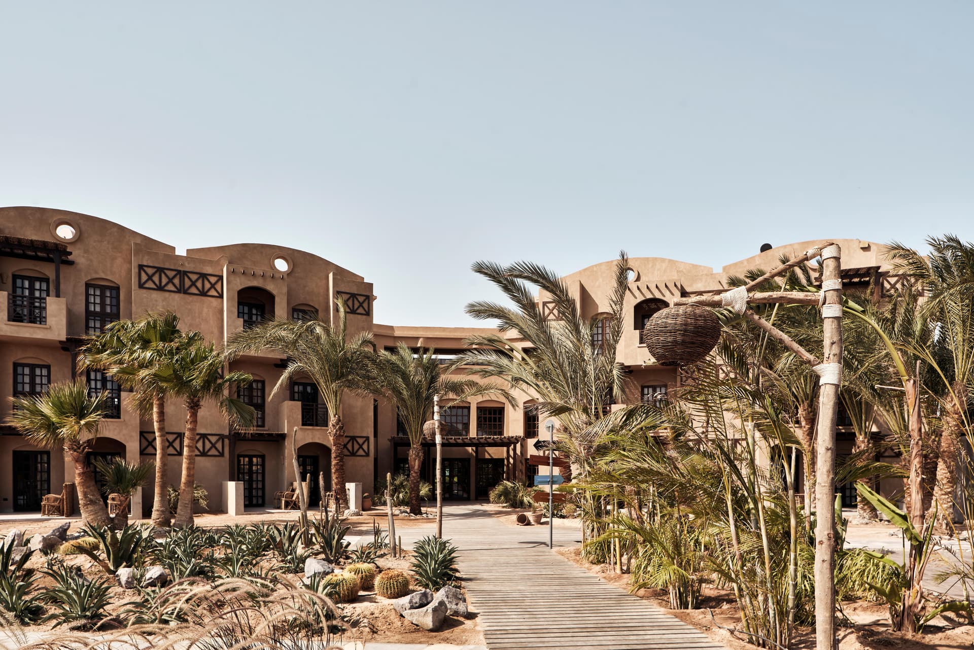 Het zwembad van Cook's Club El Gouna