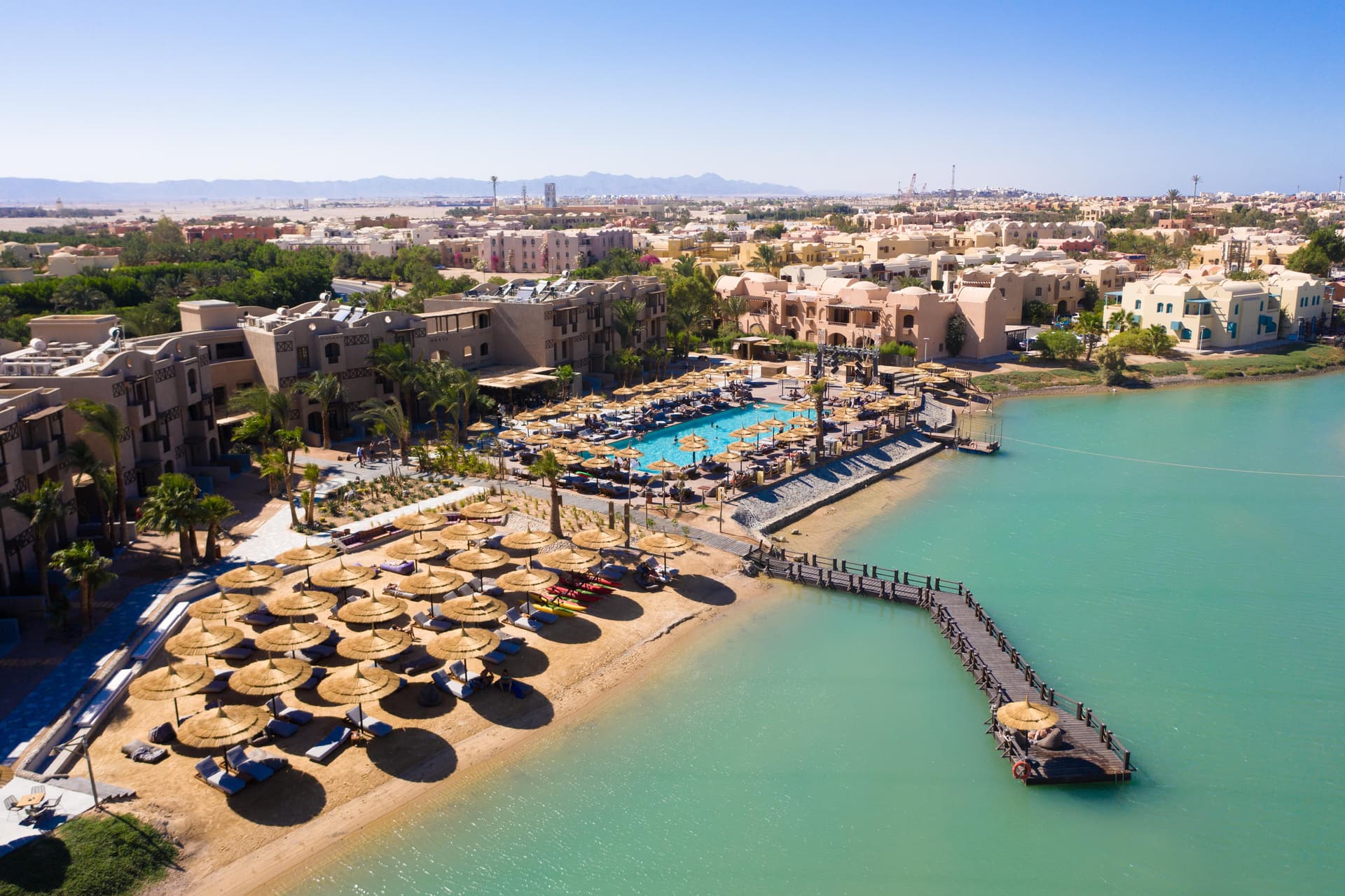Cook's Club El Gouna aan de lagune