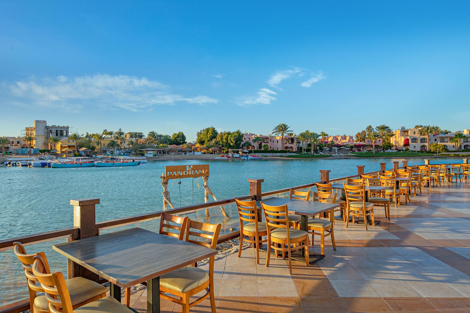 Panorama Bungalows El Gouna aan de lagune