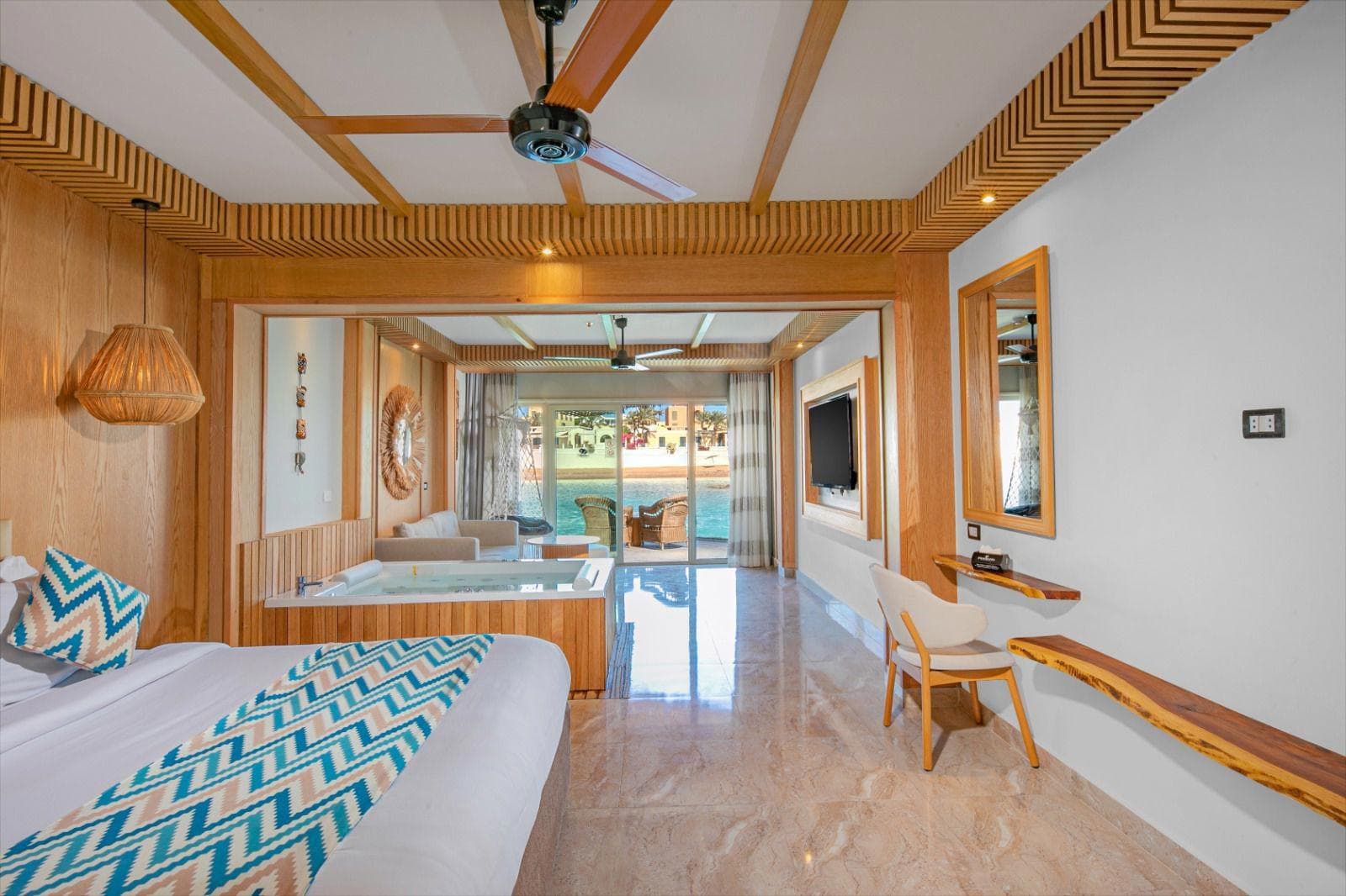 Panorama Bungalows El Gouna aan de lagune