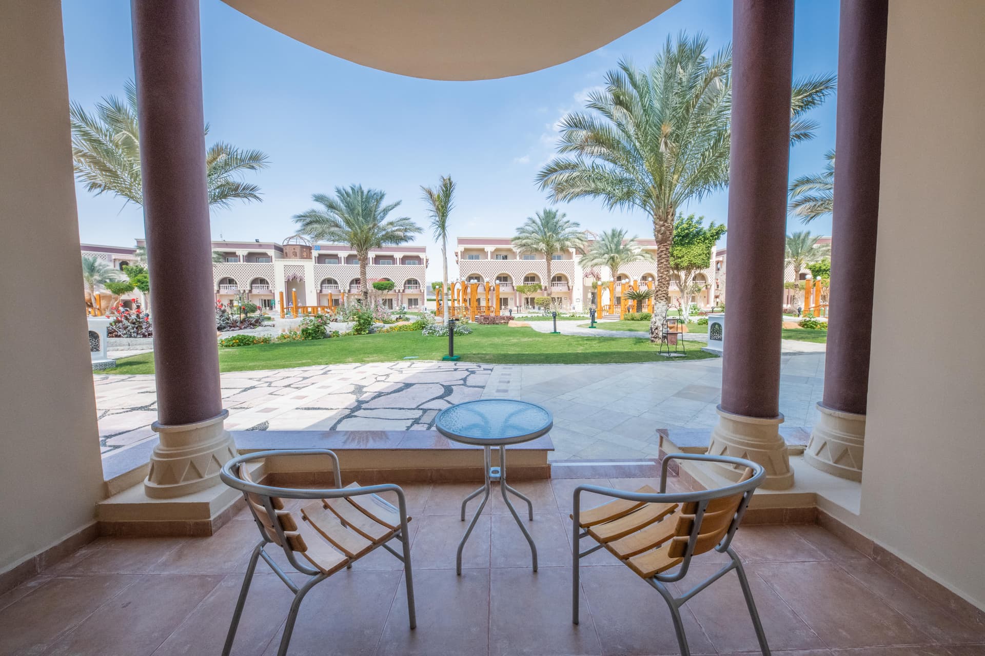 Het zwembad van Sentido Mamlouk Palace