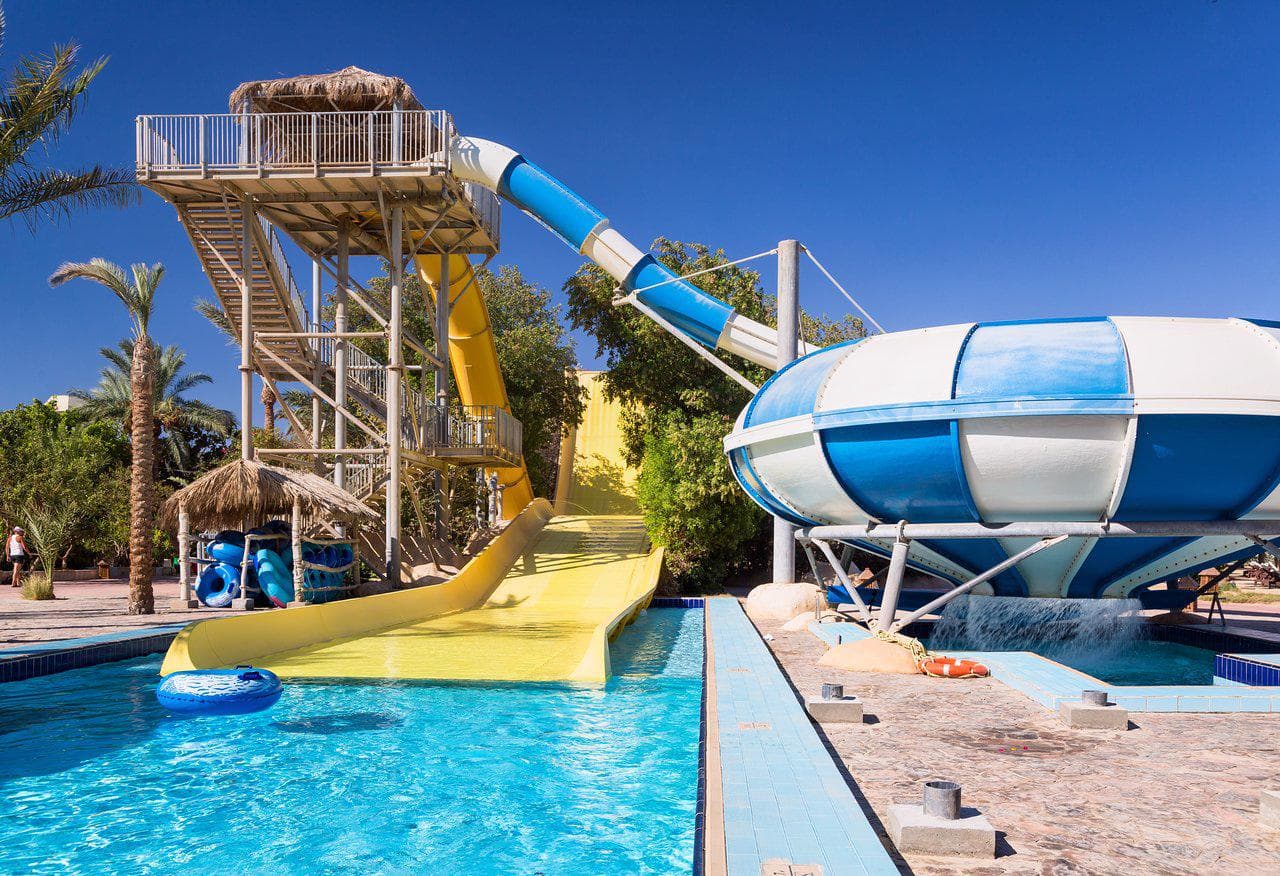 Het zwembad van Sindbad Club